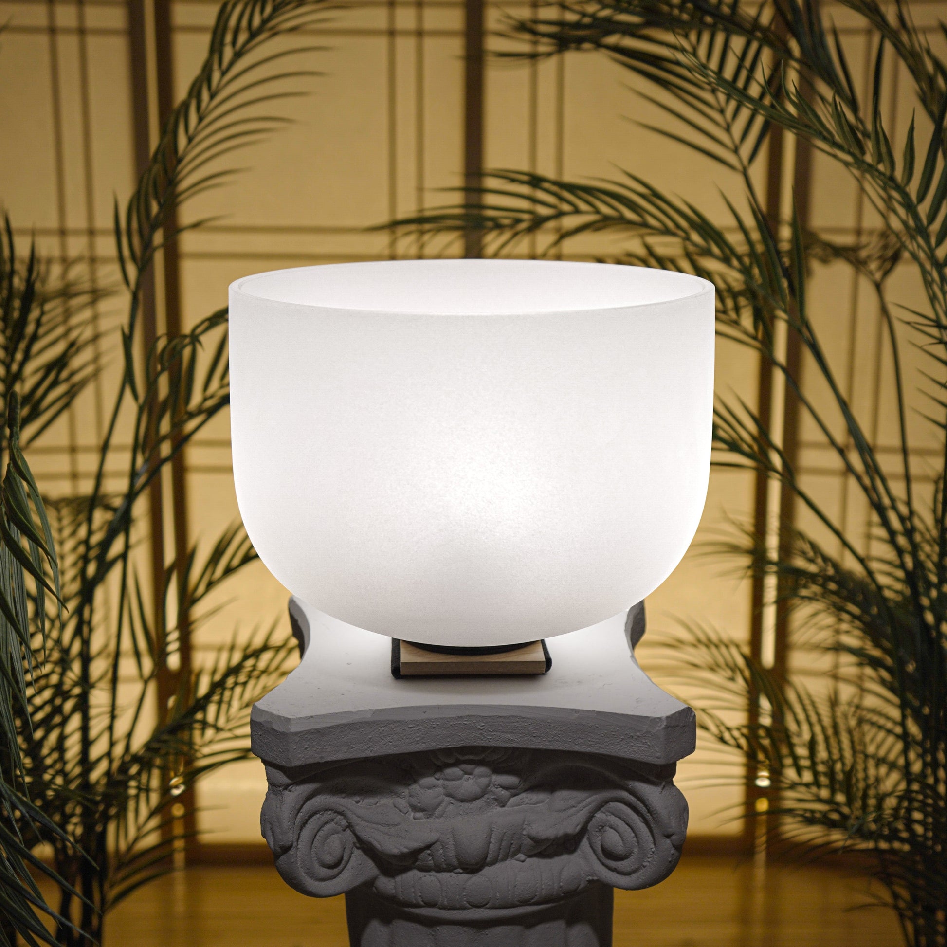 Solar plexus chakra singing bowl