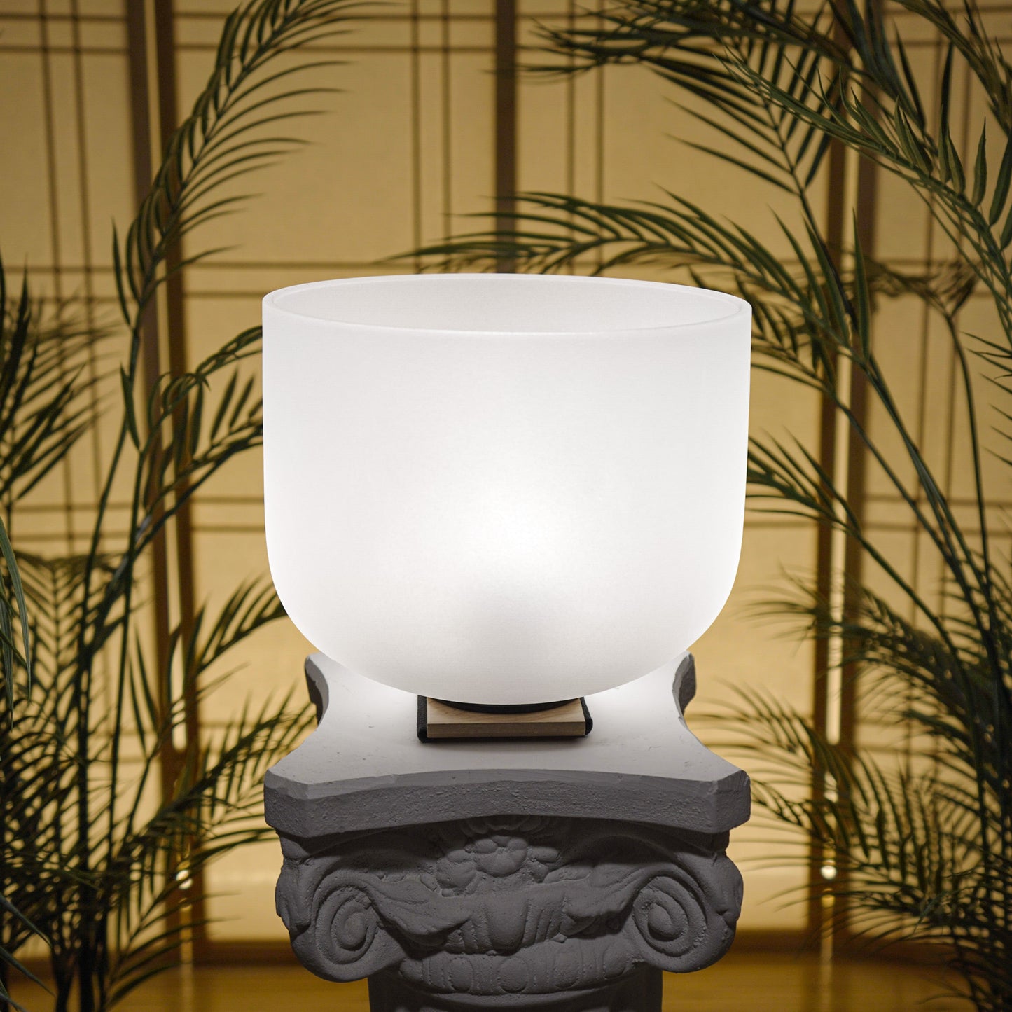 Heart chakra singing bowl