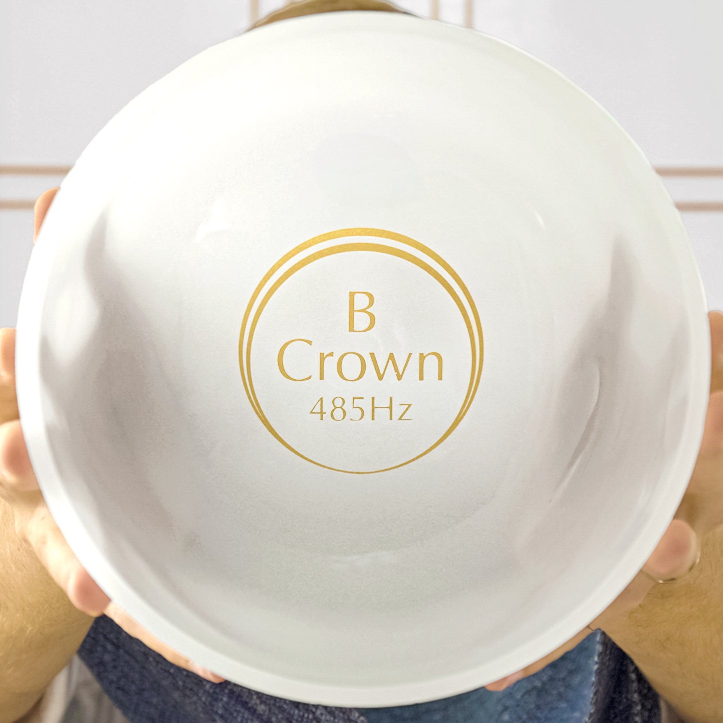 8" CROWN CHAKRA 484.9Hz (Exact Pitch)