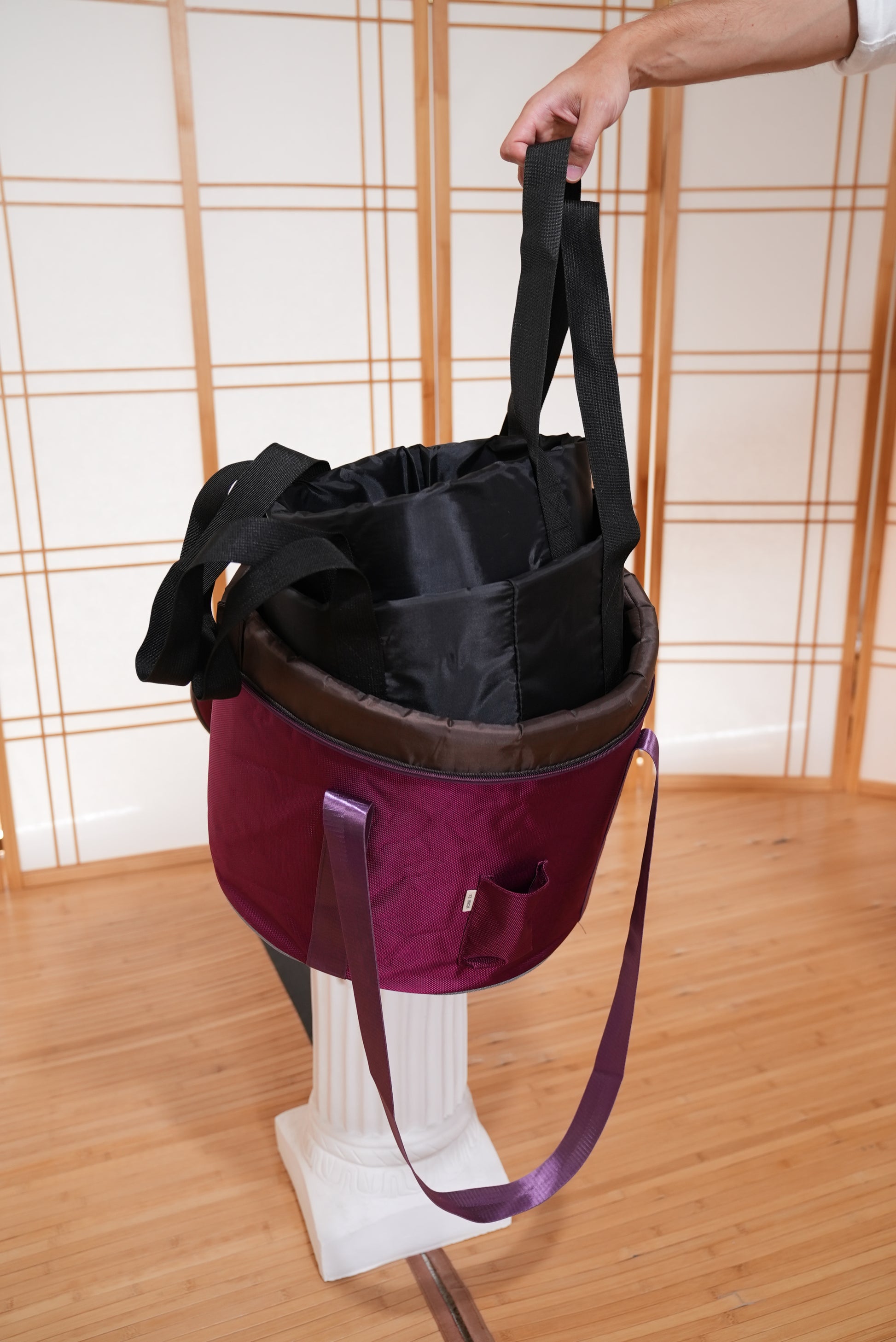 Singing bowl carry case