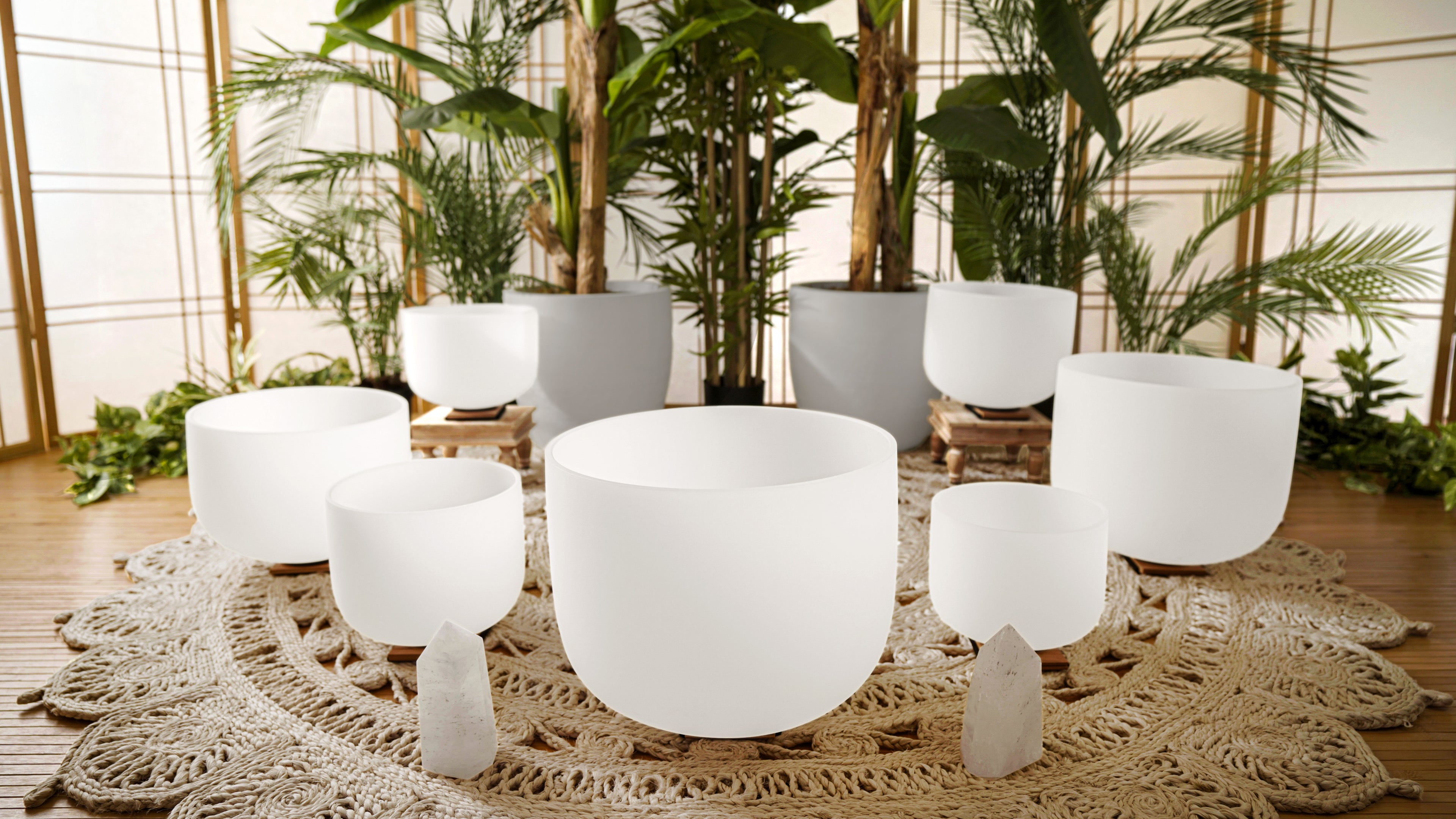 7 chakra singing bowls