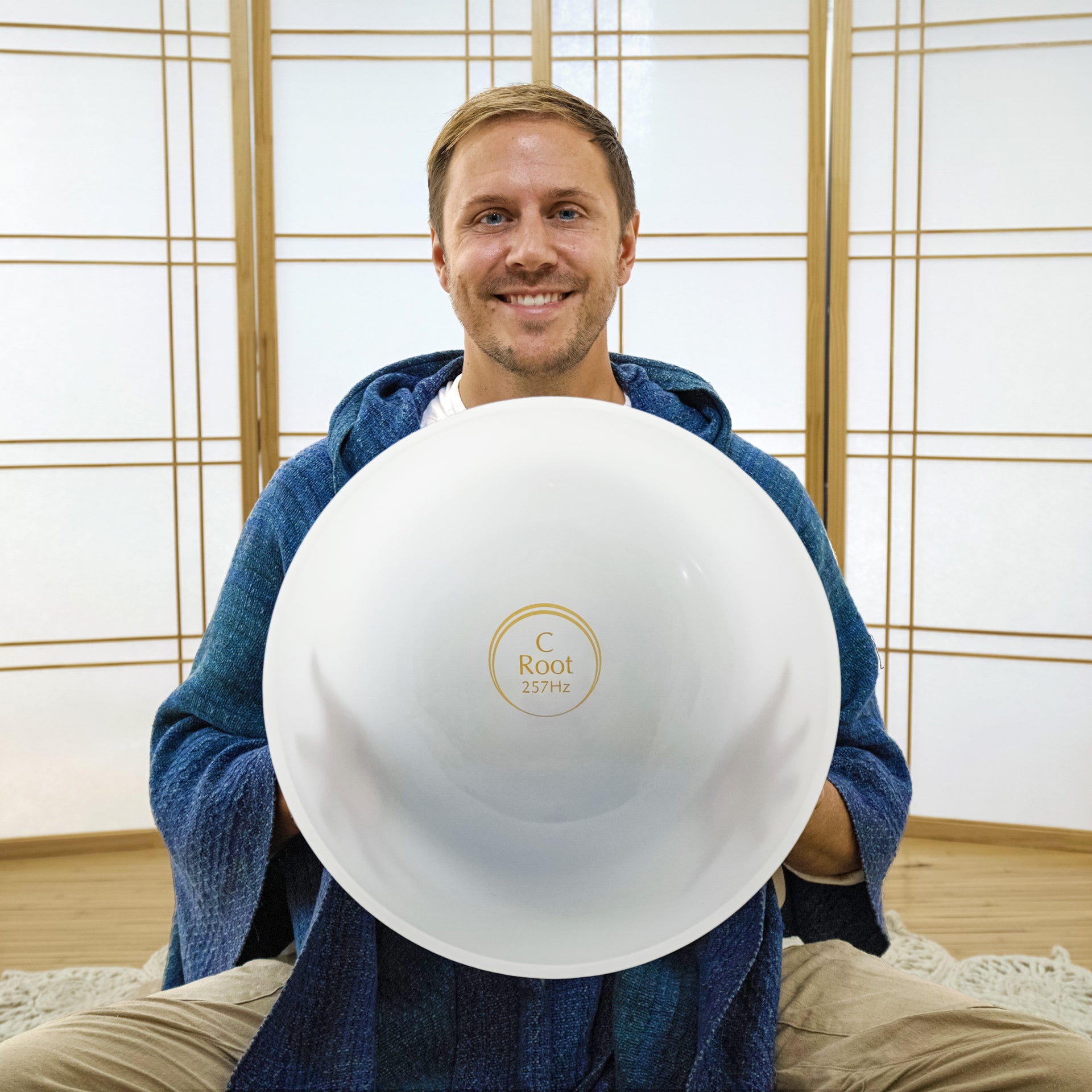 Hye-eun 432 Hz kristallen klankschaal C Note 8 inch met robuuste draagtas voor klanktherapie genezing, muzikale vibratie (wortel chakra, 20,3 cm