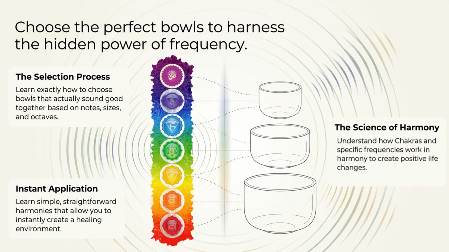 Learn to Play the Crystal Singing Bowls Like Travis